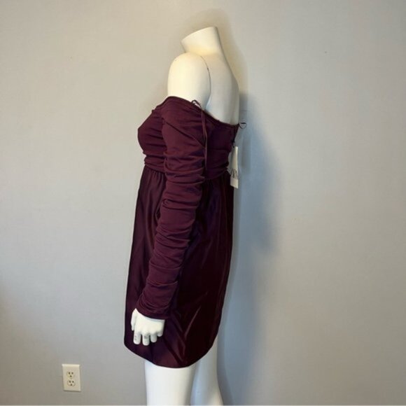 New With Tag Zara Combination Knit Mini Dress Size S - Picture 5 of 10